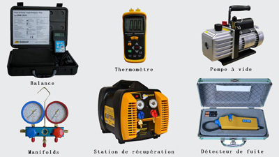 Outillage obligatoire pour les fluides frigorigènes - GAZDOM