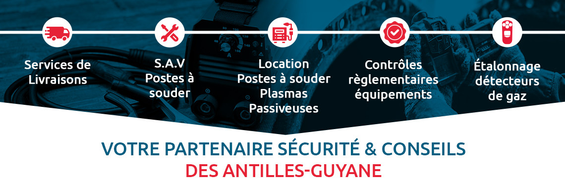 Infographie sur Gaz Dom : "Services de Livraisons, SAV postes à souder, location postes à souder, plasmas et passiveuses, contrôles réglementaires des équipements et étalonnage des détecteurs de gaz"